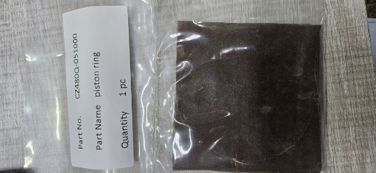 Imagem de Anel raspador de óleo, PARTES, do pistão (êmbolo), para motor ZHENJIANG SIYANG; 380J-3, ignição p/compressão (Diesel)